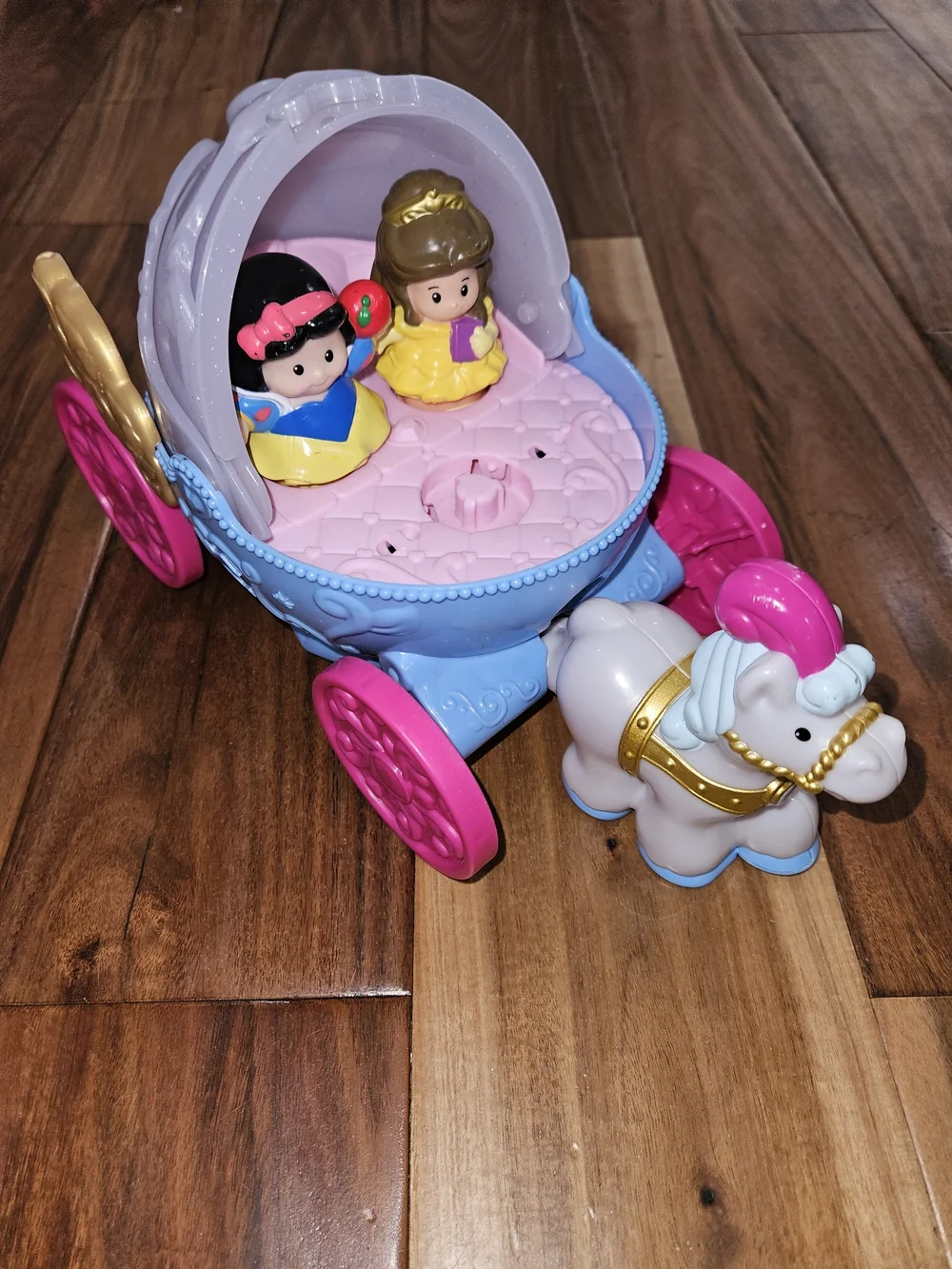 Fisher-Price Little People Musical Carriage, Fire Truck & Princess x2